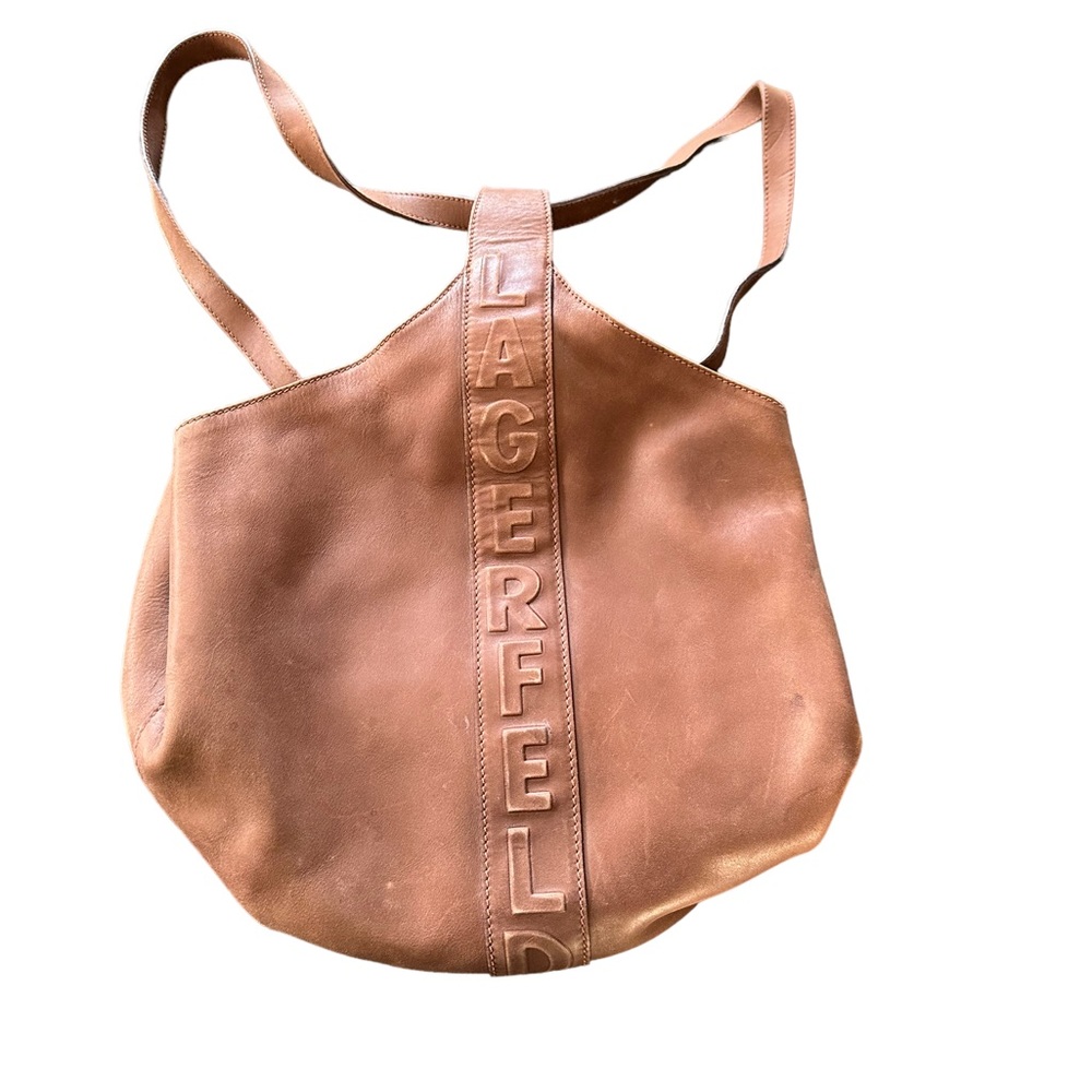 VINTAGE AUTHENTIC KARL LAGERFELD PURSE BACKPACK